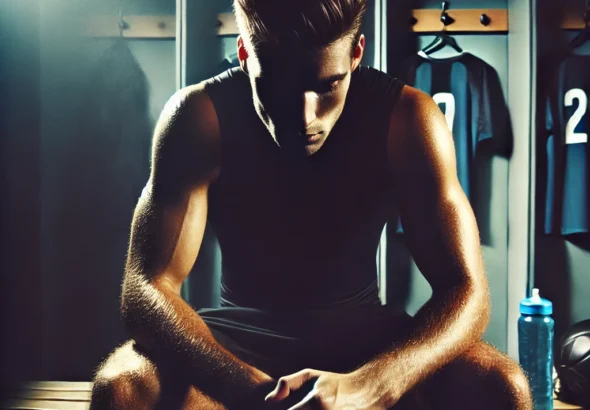 <img src="A_dramatic_image_of_a_professional_athlete_sitting.png"       alt="Mentally exhausted professional athlete sitting alone in a locker room, head down, reflecting on the pressure of competition."       title="The Mental Struggles of Elite Athletes | Sports Psychology"       width="1024" height="1024"> <meta name="description" content="A powerful image of a professional athlete sitting alone in a locker room, mentally exhausted. This visual highlights the pressure, expectations, and resilience required in elite sports." /> <meta property="og:image" content="A_dramatic_image_of_a_professional_athlete_sitting.png" /> <meta property="og:title" content="The Mental Struggles of Elite Athletes | Sports Psychology" /> <meta property="og:description" content="An emotionally powerful image of an athlete experiencing the weight of competition, reflecting on mental resilience in sports." />